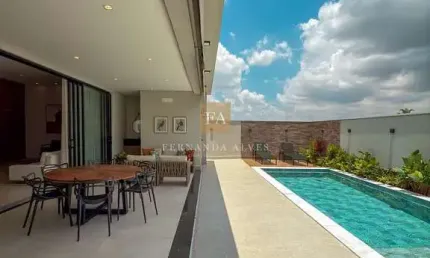 Casa em condomínio fechado com 3 quartos à venda na Rua Achiles Zanaga Camargo Neves, Fazenda Santa Lúcia, Americana