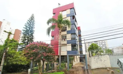Apartamento de dois dormitórios e uma vaga de garagem na Rua Marcelo Gama, bairr