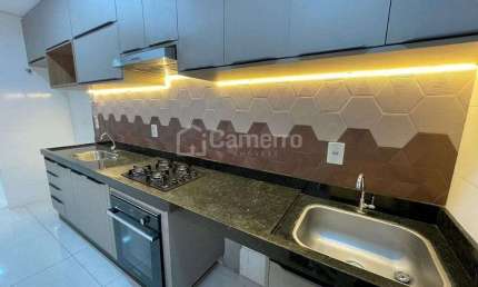 Apartamento com 2 dormitórios à venda, 60 m² por R$ 320.000,00 - Vila Pântano II - Santa Bárbara D'