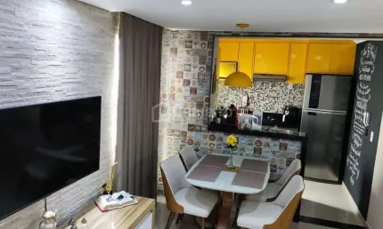 Apartamento com 2 dormitórios à venda, 43 m² por R$ 265.000,00 - Jardim Bertoni - Americana/SP