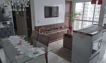 Apartamento com 2 dormitórios, sendo 1 suíte,  à venda, 52 m² por R$ 390.000 - Centro - Americana/S