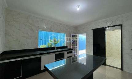 Casa com 3 dormitórios para alugar, 149 m² por R$ 3.240,00/mês - Jardim Fernando Mollon - Santa Bár