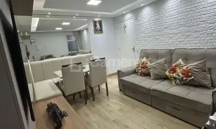 Apartamento à venda, com 50m² área útil, fino acabamento, condomínio fechado - Jóias de Santa Bárba