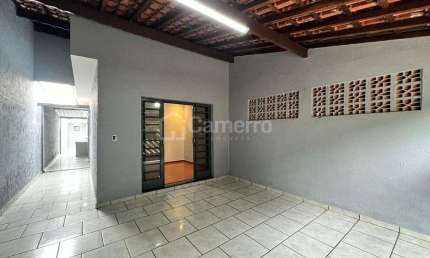 Casa com 3 dormitórios para alugar, 113 m² por R$ 1.600,00/mês - Jardim São Fernando - Santa Bárbar