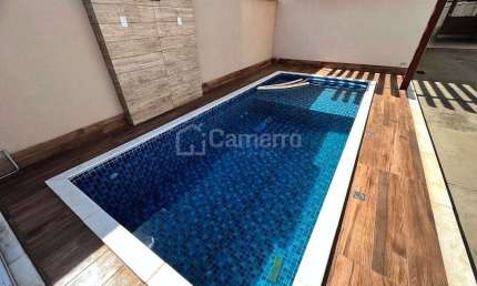 Casa com 3 dormitórios para alugar, 120 m² por R$ 3.400,00/mês - Parque Planalto - Santa Bárbara D'