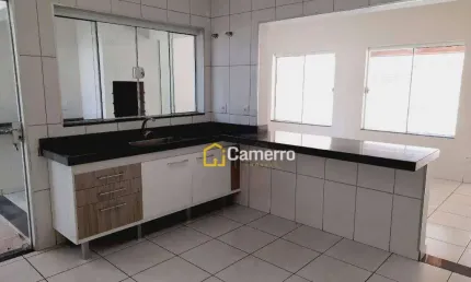 Casa com 3 dormitórios para alugar, 117 m² por R$ 3.180,00/mês - Jardim Terramérica II - Americana/SP