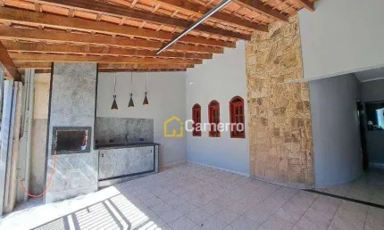 Casa com 3 dormitórios para alugar, 100 m² por R$ 2.300/mês - Parque São Jerônimo - Americana/SP