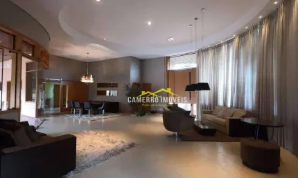Casa alto padrão com 3 dormitórios à venda, 600 m² por r$ 3.800.000 - vale das paineiras - americana/sp
