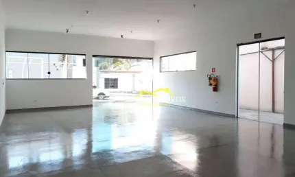 Salão para alugar, 100 m² por r$ 2.800/mês - jardim dona regina - santa bárbara d'oeste/sp