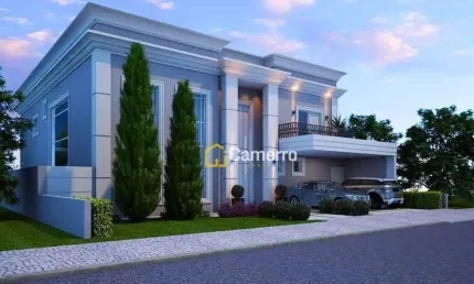 Casa em condomínio com 5 dormitórios e 5 suítes à venda, 430 m² por R$ 3.800.000 - Loteamento Residencial Jardim Villagio - Americana/SP