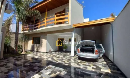 Casa com 4 dormitórios, sendo 2 suítes,  à venda, 284 m² por R$ R$ 1.150.000,00- Jardim Terramérica III - Americana/SP