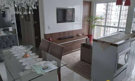 Apartamento com 2 dormitórios, sendo 1 suíte,  à venda, 52 m² por R$ 390.000 - Centro - Americana/SP