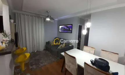 Apartamento com 2 dormitórios à venda, 70 m² por R$ 280.000,00 - Vila Omar - Americana/SP