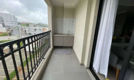 Apartamento com 2 dormitórios, sendo 1 suíte,  à venda, 70 m² por R$ 490.000 - Terras de Santa Bárbara - Santa Bárbara D'Oeste/SP