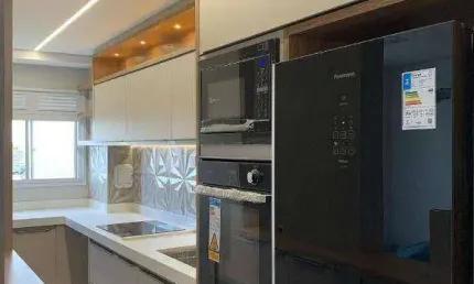 Apartamento com 2 dormitórios à venda, 49 m² por r$ 390.000,00 - jardim mollon - santa bárbara d'oeste/sp