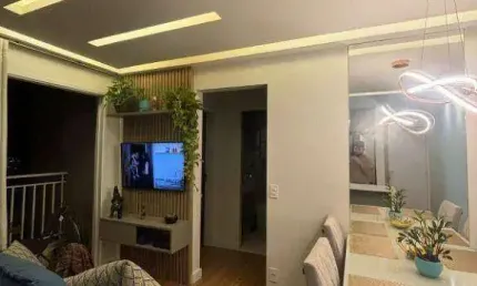 Apartamento com 2 dormitórios à venda, 47 m² por r$ 320.000,00 - condomínio villa carioba - americana/sp