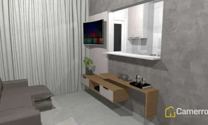 Apartamento com 2 dormitórios, sendo 1 suíte,  à venda, 70 m² por R$ 385.000 - Jardim Turmalinas - Santa Bárbara D'Oeste/SP