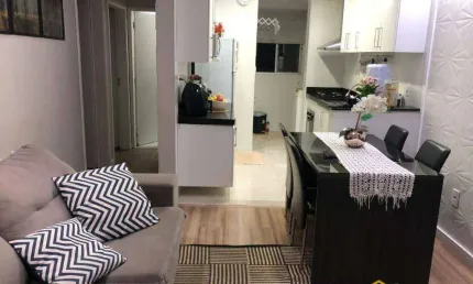 Apartamento com 2 dormitórios à venda, 50 m² por r$ 220.000,00 - jardim brasil - americana/sp