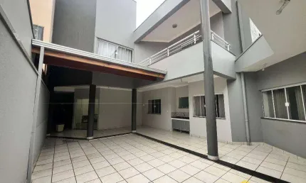 Casa com 3 dormitórios para alugar, 310 m² por R$ 4.500/mês - Jardim Flamboyant - Santa Bárbara D'Oeste/SP