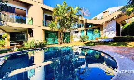 Casa com 3 dormitórios para alugar, 472 m² por R$ 9.000,00/mês - Nossa Senhora de Fátima - Americana/SP