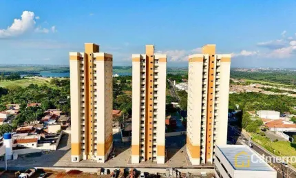 Apartamento com 2 dormitórios para alugar, 59 m² por r$ 1.400/mês - balneário salto grande - americana/sp