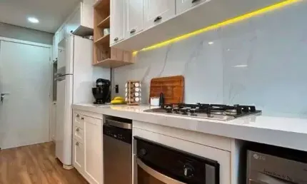Apartamento com 2 dormitórios à venda, 55 m² por r$ 400.000,00 - jardim mollon - santa bárbara d'oeste/sp