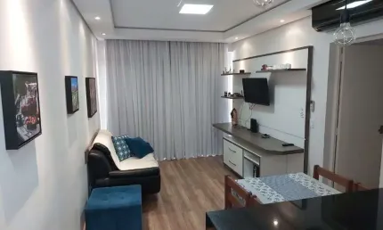 Apartamento com 3 dormitórios, sendo 1 suíte,  à venda, 70 m² por R$ 390.000 - Vila Omar - Americana/SP