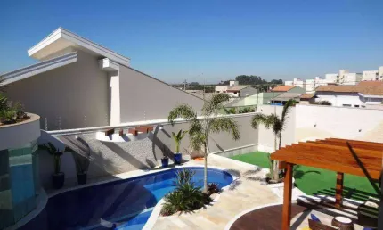 Casa com 4 dormitórios para alugar, 540 m² por R$ 11.220,00/mês - Parque Universitário - Americana/SP