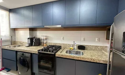 Apartamento com 3 dormitórios à venda, 68 m² por r$ 497.000,00 - jardim terramérica ii - americana/sp