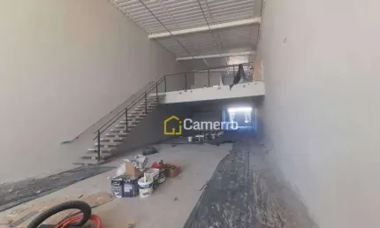 Salão para alugar, 330 m² por r$ 10.000/mês - jardim girassol - americana/sp