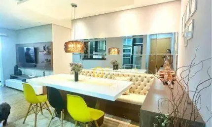 Apartamento com 3 dormitórios, sendo 1 suíte,  à venda, 75 m² por r$ 450.000 - jardim turmalinas - santa bárbara d'oeste/sp
