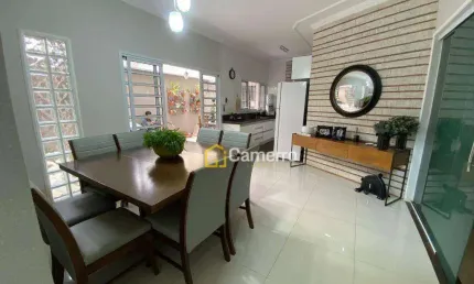 Casa com 3 dormitórios para alugar, 204 m² por r$ 5.500,00/mês - residencial dona margarida - santa bárbara d'oeste/sp