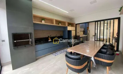 Casa com 3 dormitórios, sendo 3 suítes,  à venda, 230 m² por r$ 2.800.000 - residencial pau brasil - americana/sp