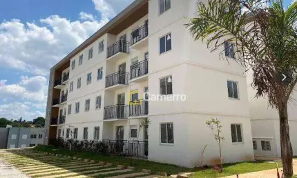 Apartamento com 2 dormitórios para alugar, 58 m² por r$ 1.522/mês - recreio alvorada - santa bárbara d'oeste/sp
