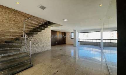 Cobertura Duplex com 4 suítes e piscina privativa com 313m2 na Ponta Verde