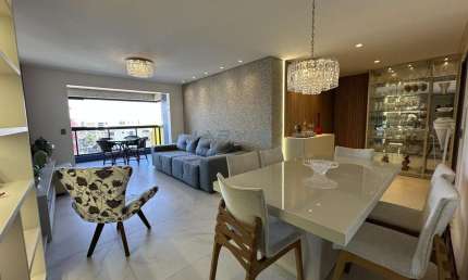 Vendo apto no ed Allure com 124m2, 3 suítes e 3 vagas na ponta verde