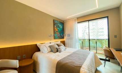 Apartamento novo a 1 quadra da praia no SPOT Ponta Verde por apenas R$ 535 mil