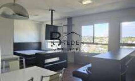 Apartamento mobiliado 1 dorm Condominio Igloo Alphaville 18 do forte
