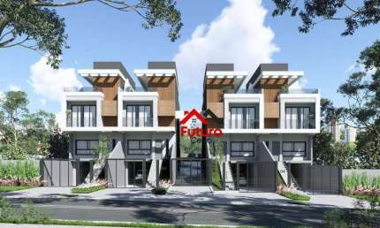 Sobrado com 3 dormitórios à venda, 179 m² por R$ 1.873.562,40 - Água Verde - Curitiba/PR
