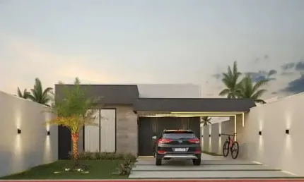 Casa á Venda na Região Norte de Londrina em Construção com 3 Dormitórios