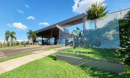 Terreno em condomínio declive com 379m² à venda Condomínio Residencial Bellevie