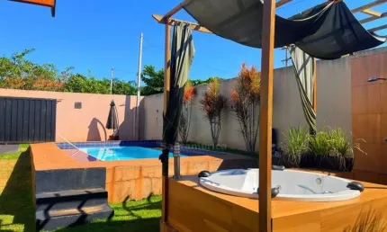Chácara em Ibiporã a Venda com Piscina, Jacuzzi e 2 quartos próximo ao Rio Tibagi