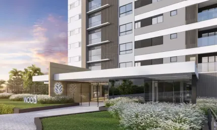 Apartamento a Venda no Edifício Wood com 1 Suíte e Sala Estendida