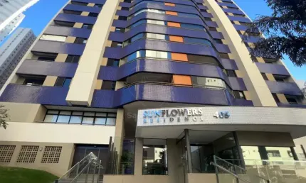 Apartamento para alugar no edifício sunflowers residence, gleba palhano com 3 quartos, região oeste de londrina
