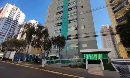 Apartamento à venda no edifício crystal place com 3 quartos na gleba palhano em londrina
