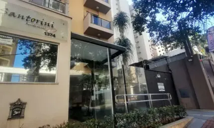 Apartamento mobiliado para alugar com 2 quartos no edifício residencial santorini, região central