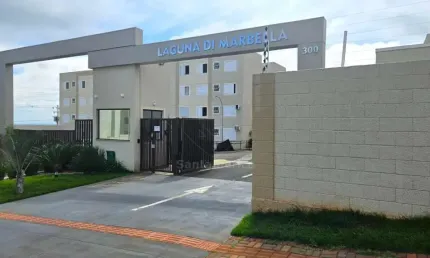 Apartamento para alugar no edifício laguna di marbella, acquaville, região leste de londrina com 2 quartos, próximo à utfpr.