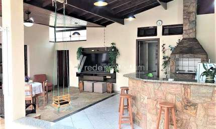 Casa com 4 quartos à venda na Rua Flávio de Carvalho, 1444, Jardim Eulina, Campinas, 352 m2 por R$ 1.350.000