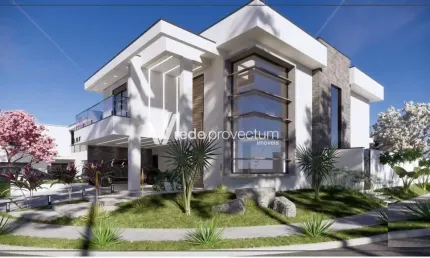 Casa em condomínio fechado com 3 quartos à venda na Avenida Fausto Pietrobom, 600, Jardim Planalto, Paulínia, 310 m2 por R$ 3.200.000