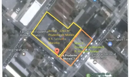 Terreno comercial à venda na Rua Prudente de Morais, 147, Centro, Ribeirão Preto por R$ 3.900.000